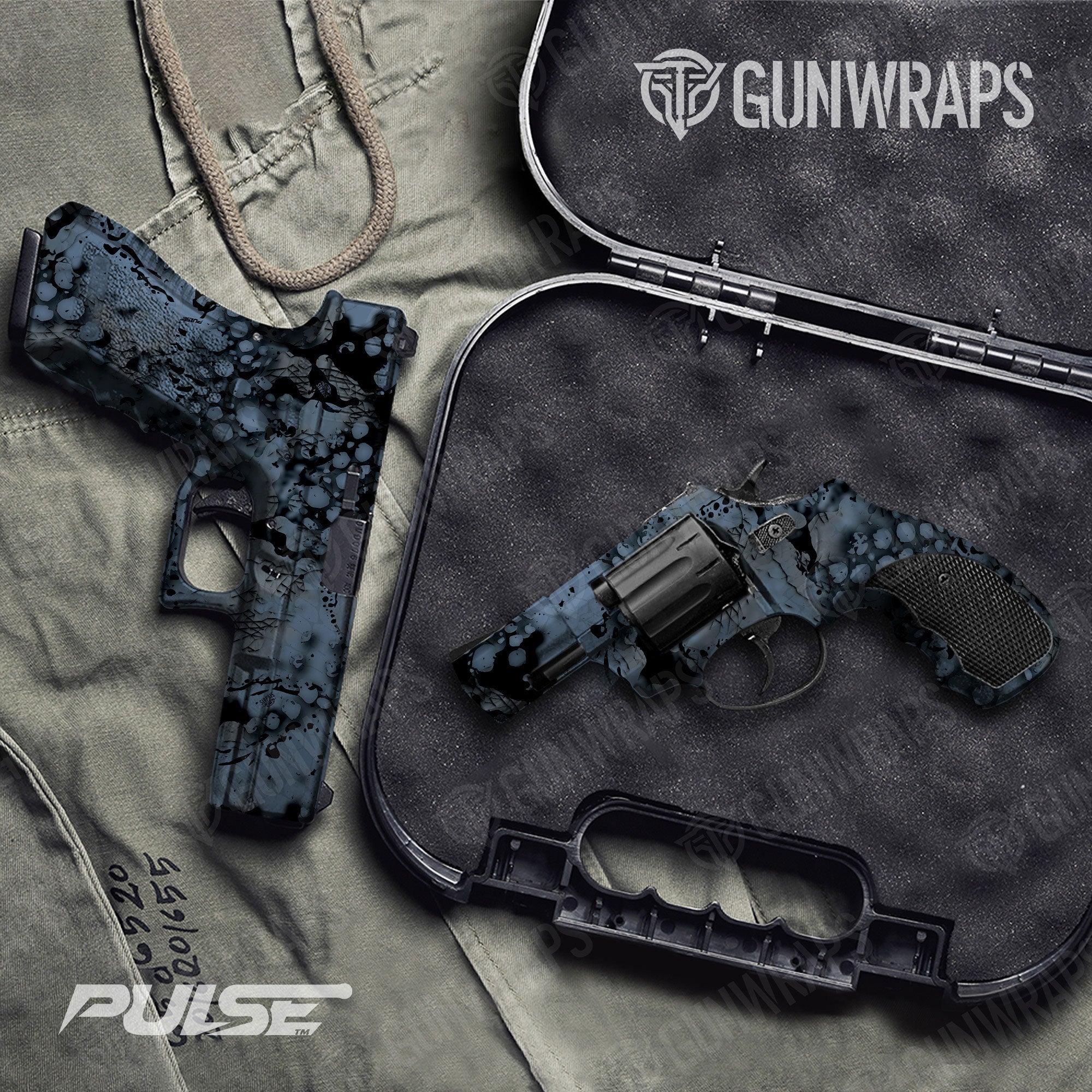 Pulse Riptide Gun Skin Vinyl Wrap
