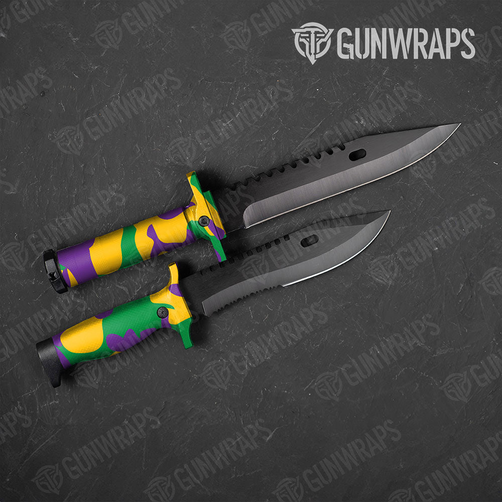 Classic Mardi Gras Gun Skin Vinyl Wrap