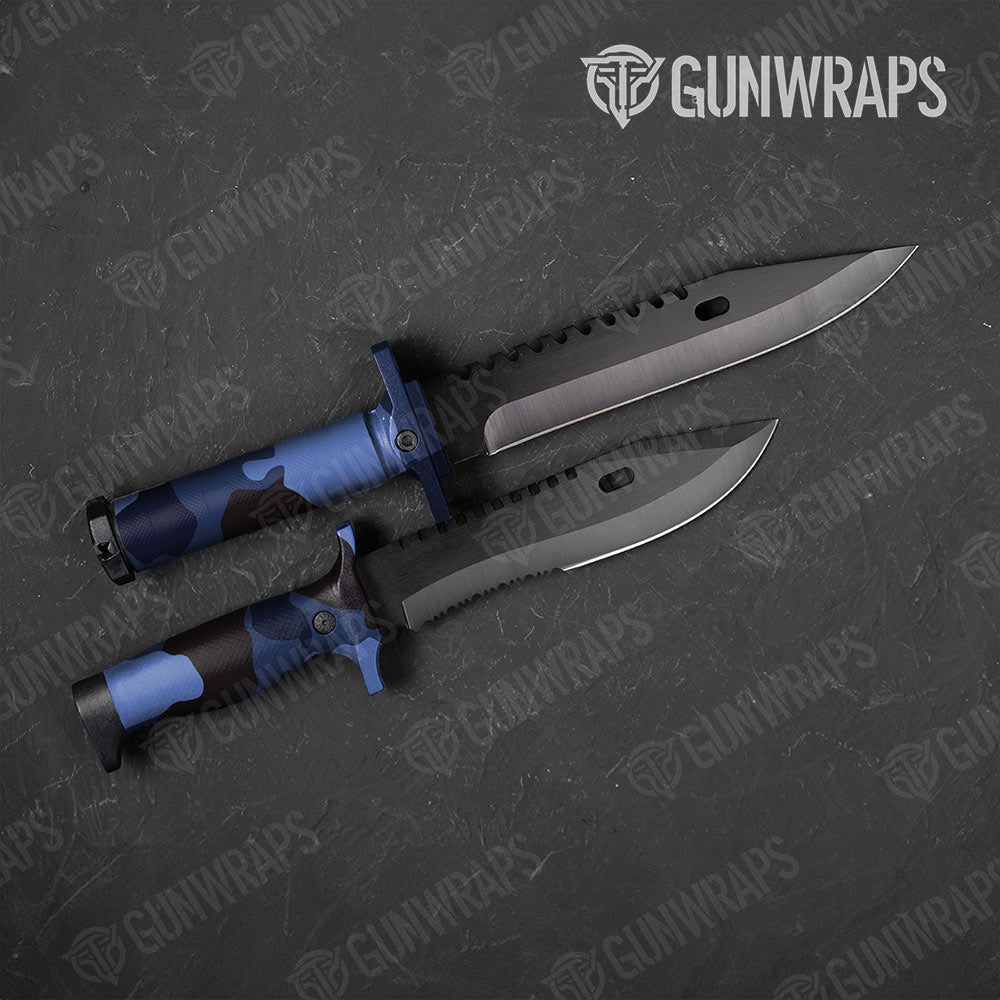 Cumulus Blue Midnight Gun Skin Vinyl Wrap