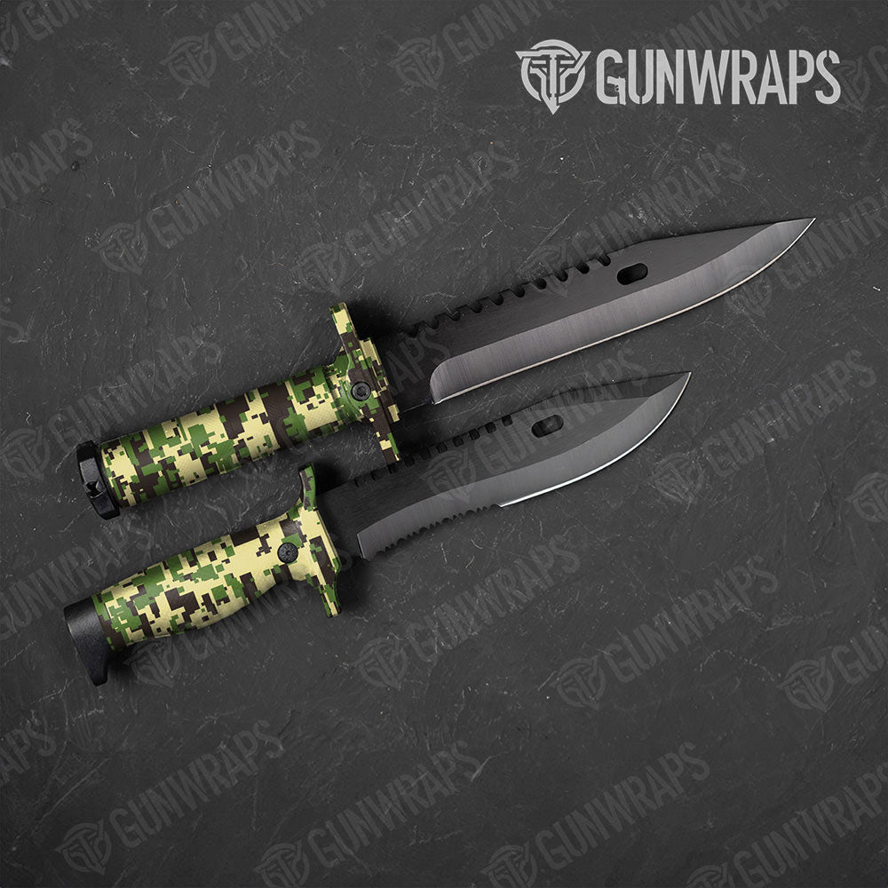 Digital Jungle Gun Skin Vinyl Wrap