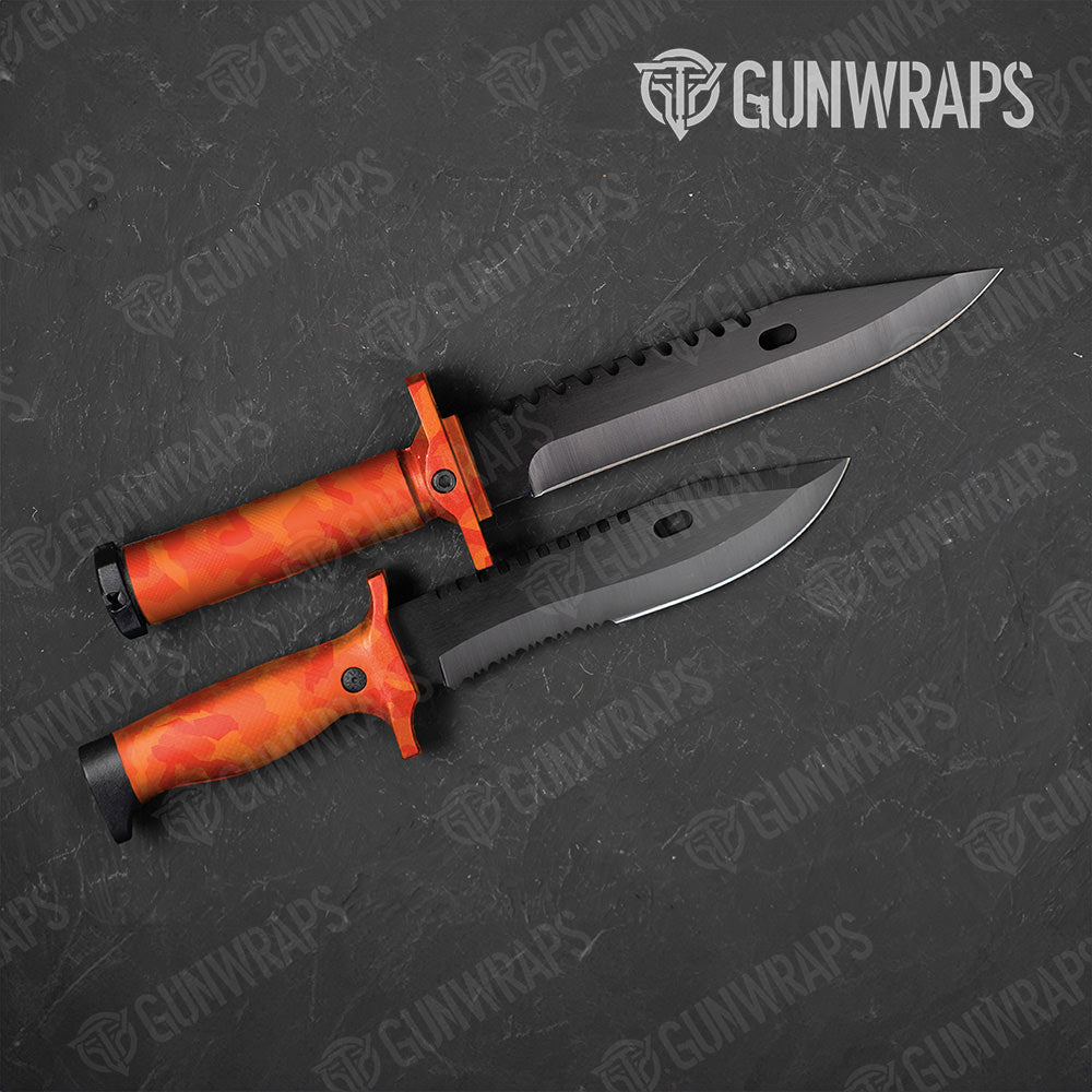 Erratic Elite Orange Gun Skin Vinyl Wrap