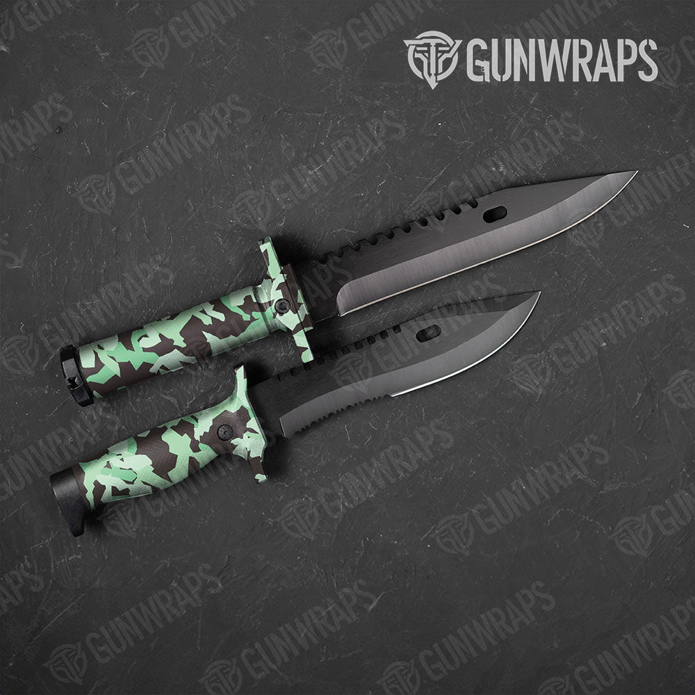 Erratic Mint Chocolate Chip Gun Skin Vinyl Wrap