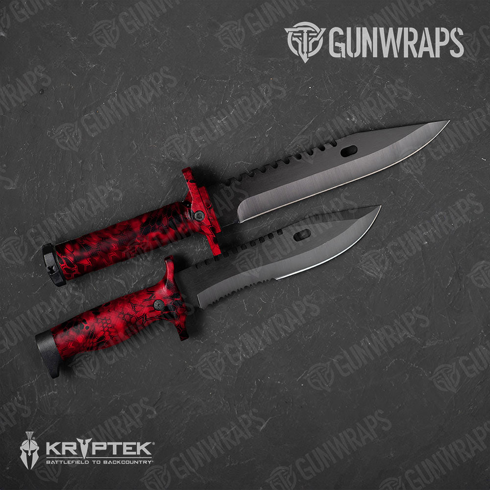 Kryptek Diablo Gun Skin Vinyl Wrap