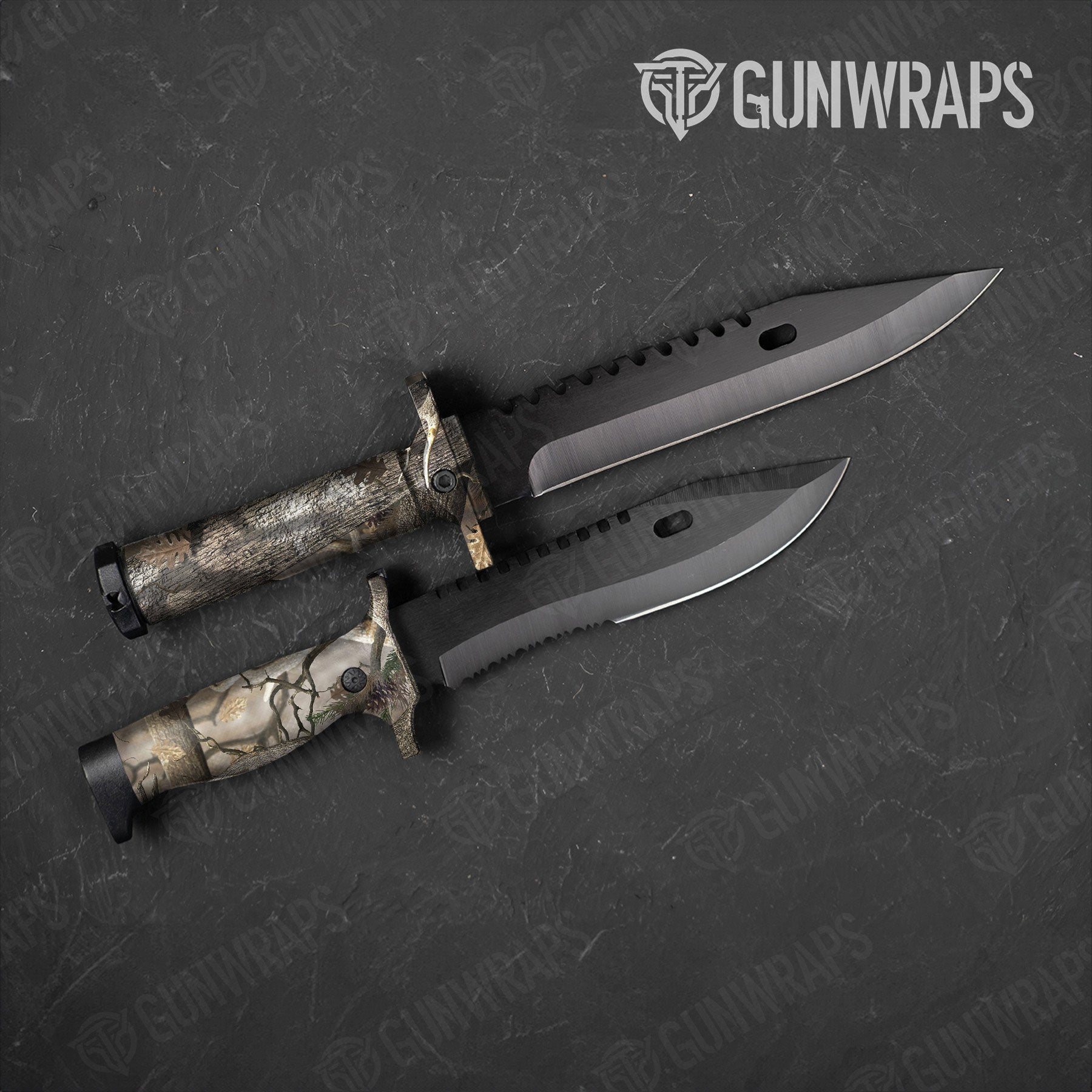 Nature Lifeless Woods Gun Skin Vinyl Wrap