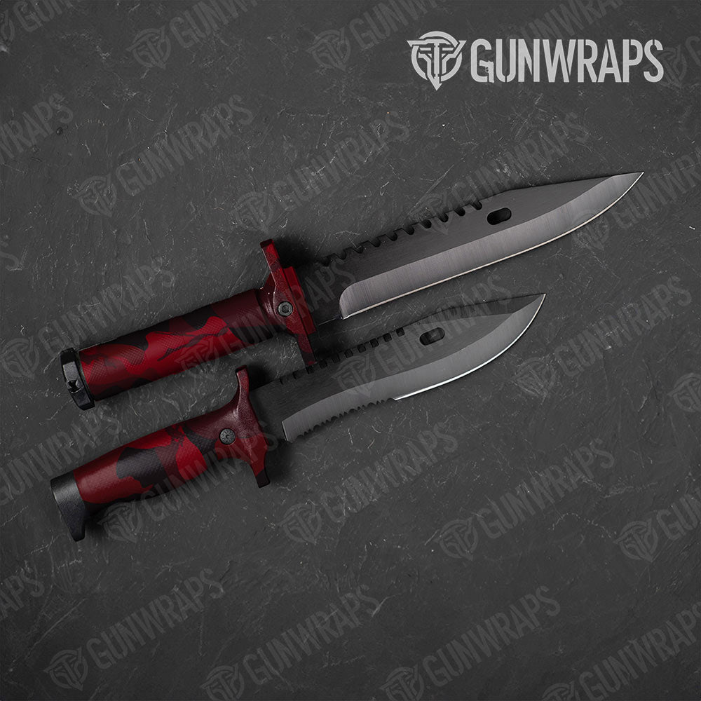 Ragged Vampire Red Gun Skin Vinyl Wrap