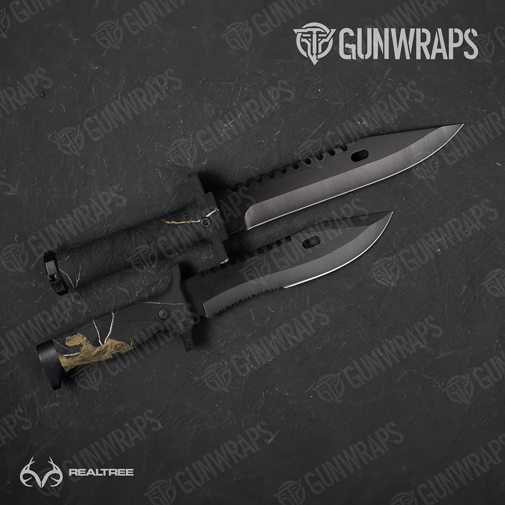 Realtree XTRA Colors Black Gun Skin Vinyl Wrap