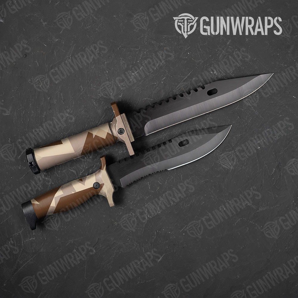 Shattered Desert Gun Skin Vinyl Wrap