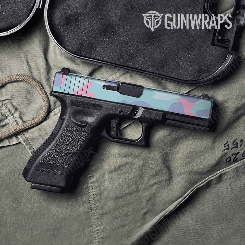 Classic Cotton Candy Gun Skin Vinyl Wrap