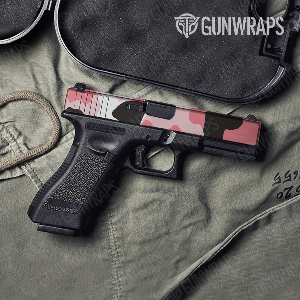 Cumulus Pink Gun Skin Vinyl Wrap