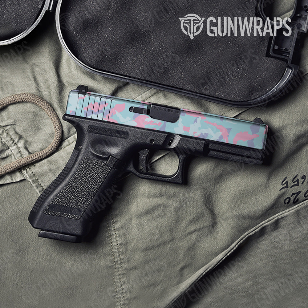 Erratic Cotton Candy Gun Skin Vinyl Wrap
