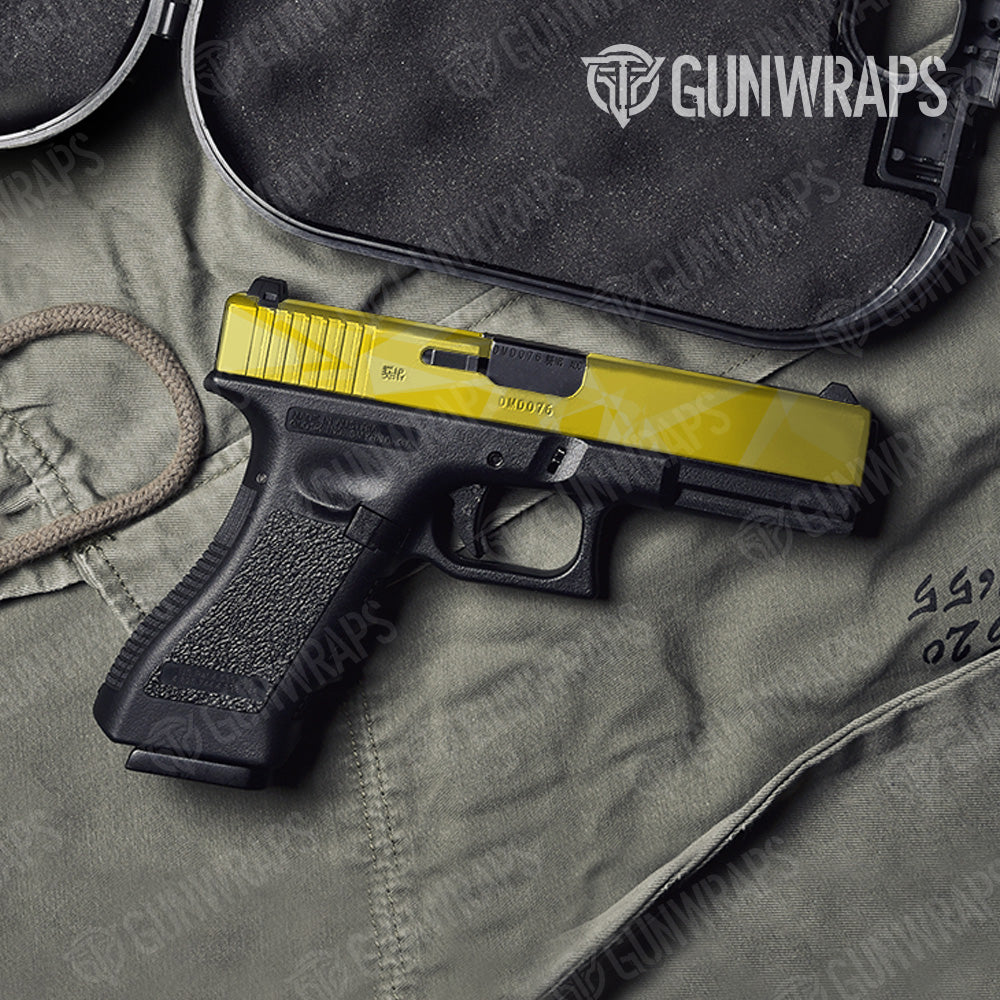 Sharp Elite Yellow Gun Skin Vinyl Wrap