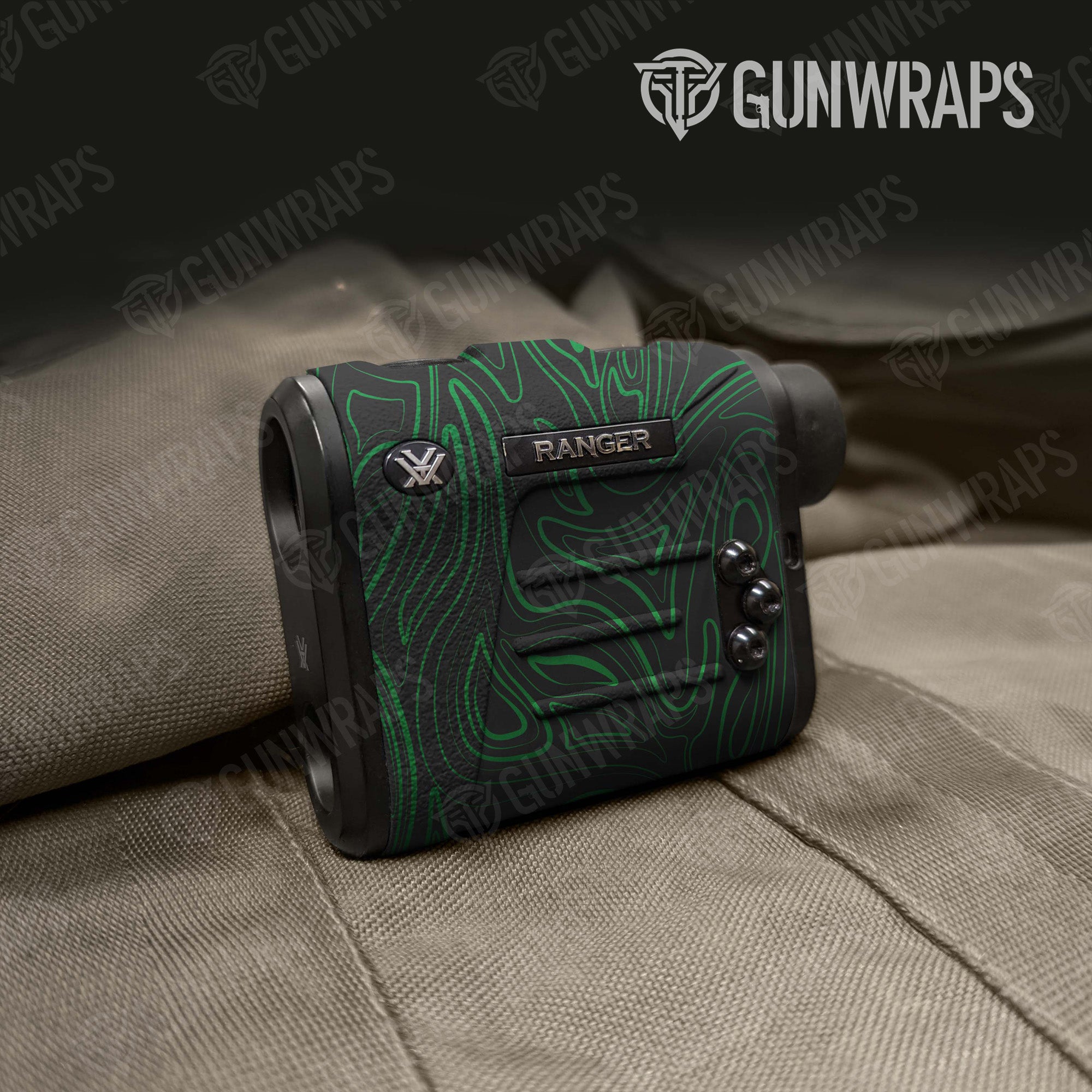 Damascus Green Gun Skin Vinyl Wrap