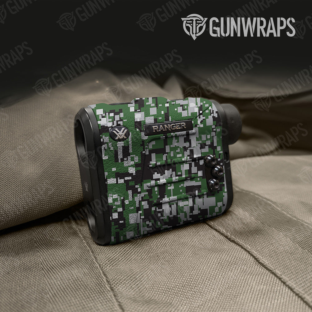 Digital Green Tiger Gun Skin Vinyl Wrap