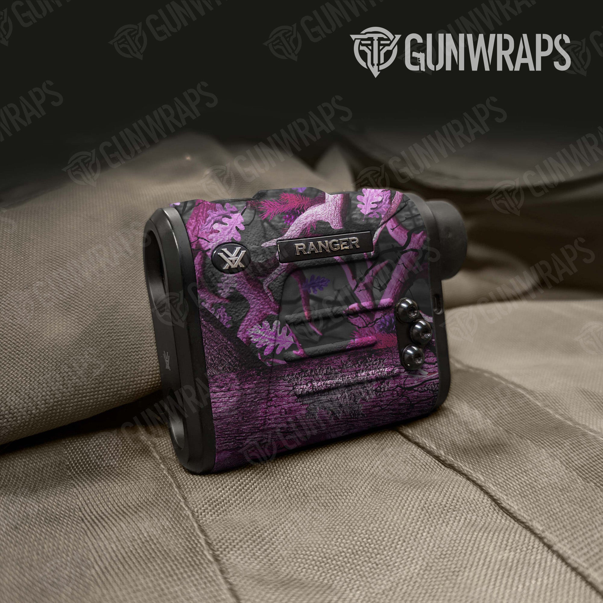 Nature Pink Lifeless Woods Gun Skin Vinyl Wrap