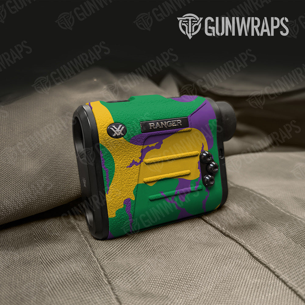 Ragged Mardi Gras Gun Skin Vinyl Wrap