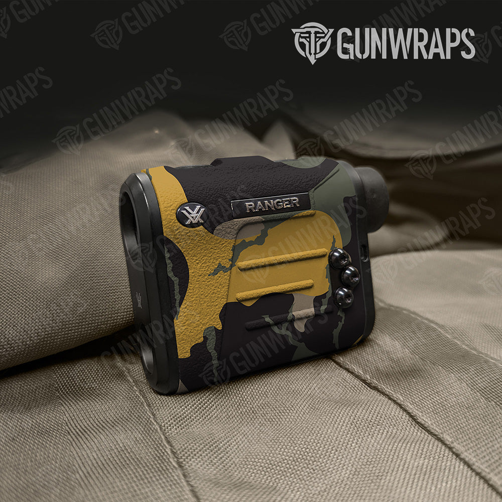 Ragged Militant Yellow Gun Skin Vinyl Wrap