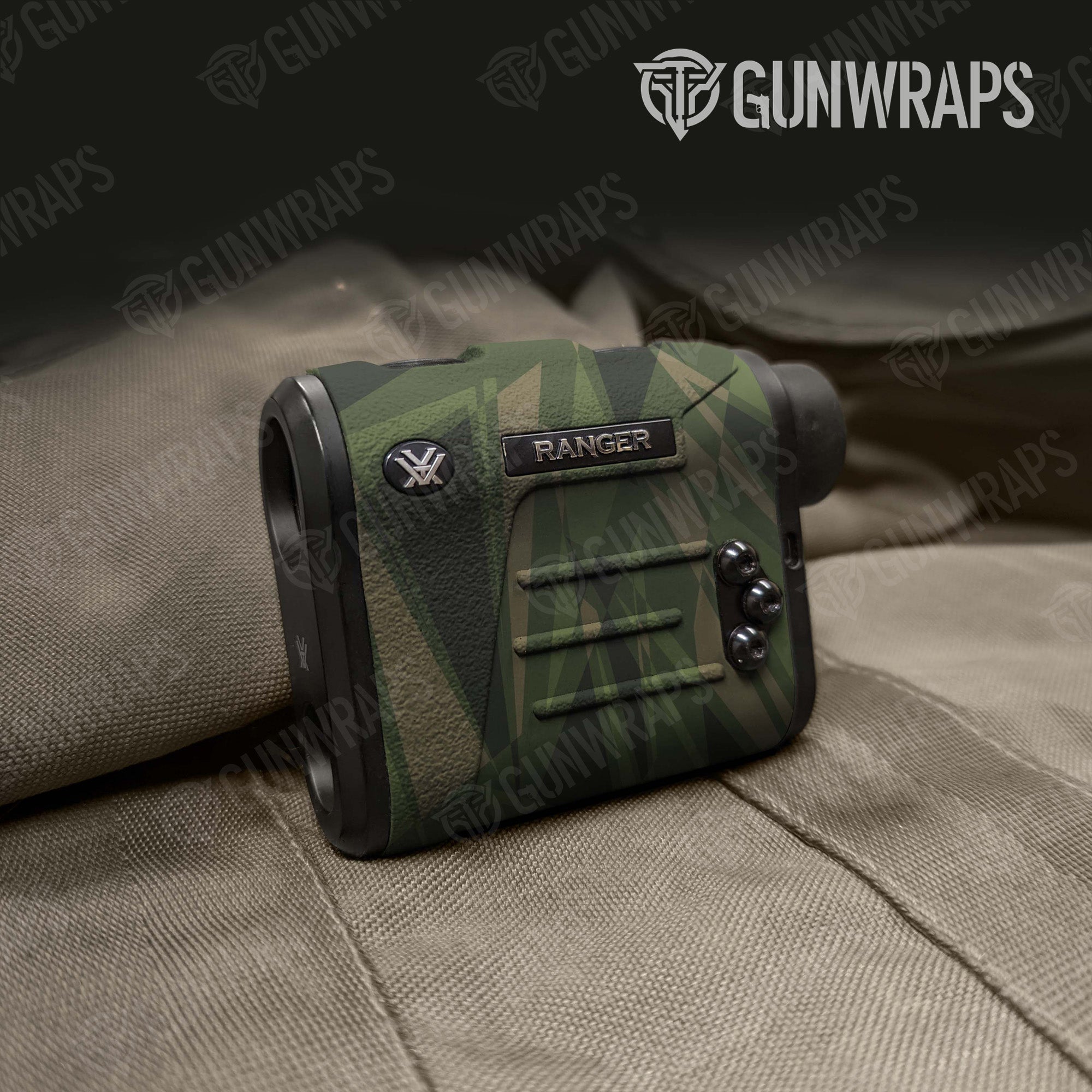 Sharp Army Green Gun Skin Vinyl Wrap