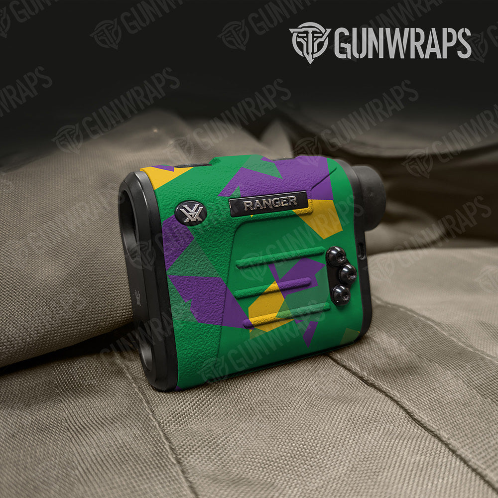 Shattered Mardi Gras Gun Skin Vinyl Wrap