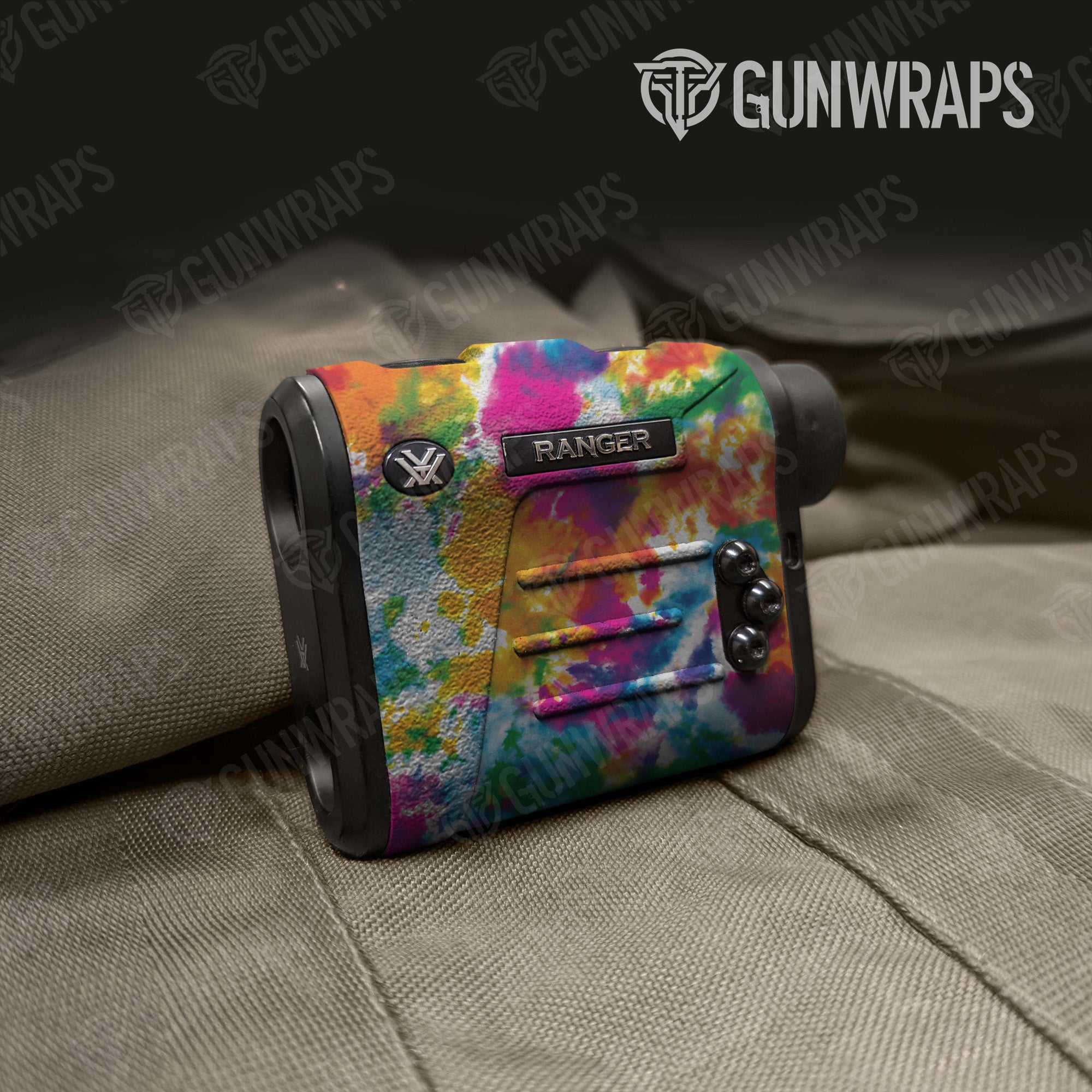 Tie Dye Clementine Kiss Gun Skin Vinyl Wrap
