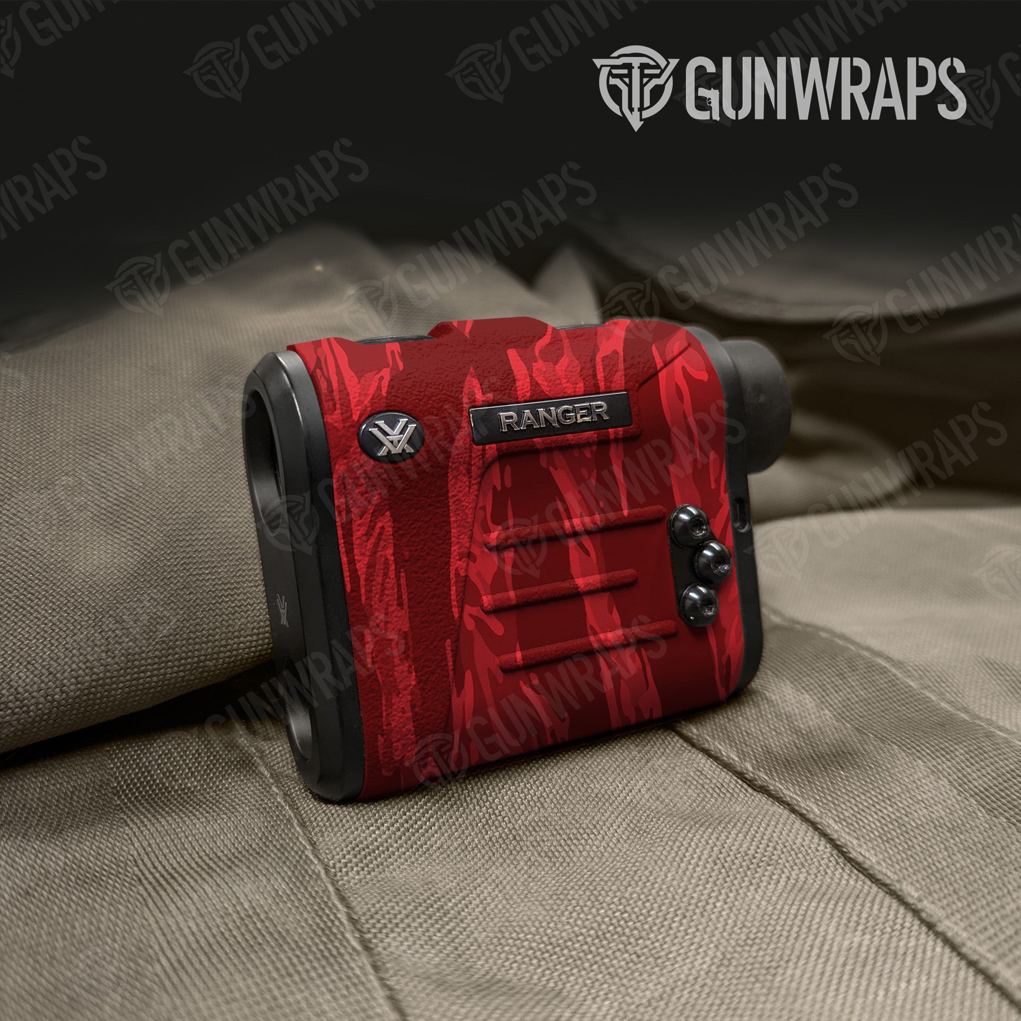 Vietnam Tiger Stripe Elite Red Gun Skin Vinyl Wrap