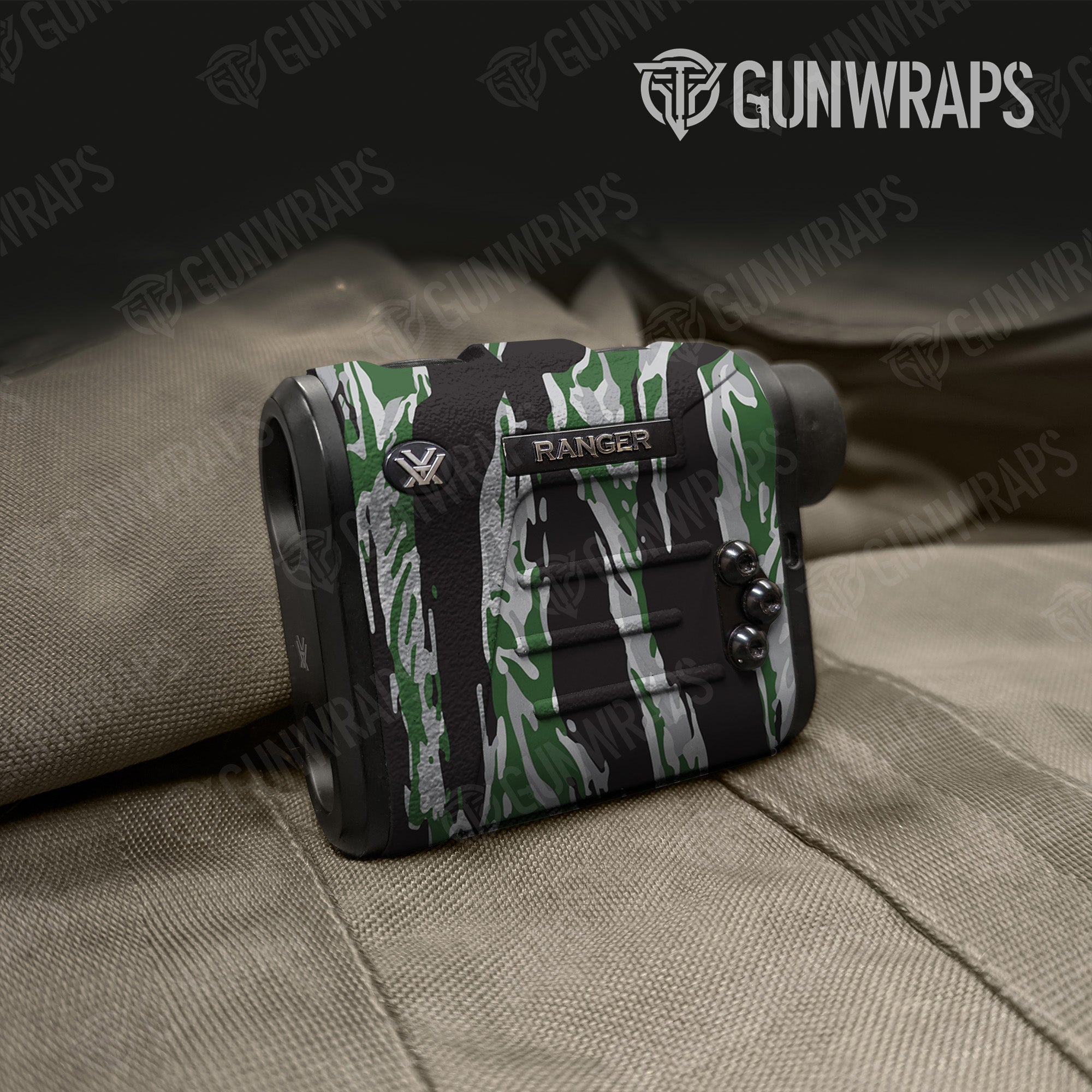 Vietnam Tiger Stripe Green Tiger Gun Skin Vinyl Wrap