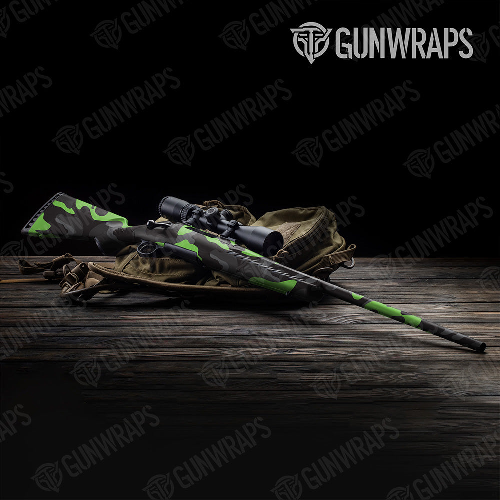 Classic Metro Green Gun Skin Vinyl Wrap