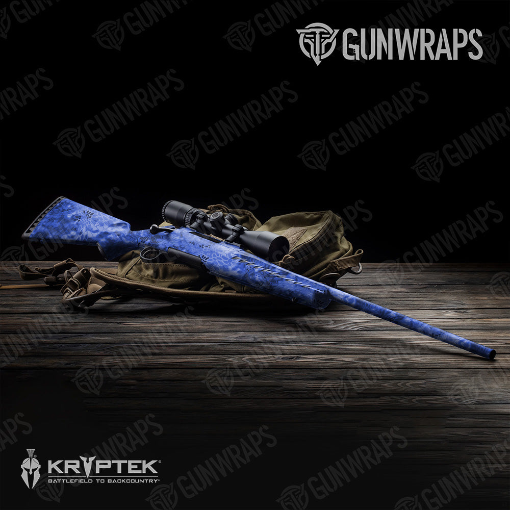 Kryptek Blue Gun Skin Vinyl Wrap