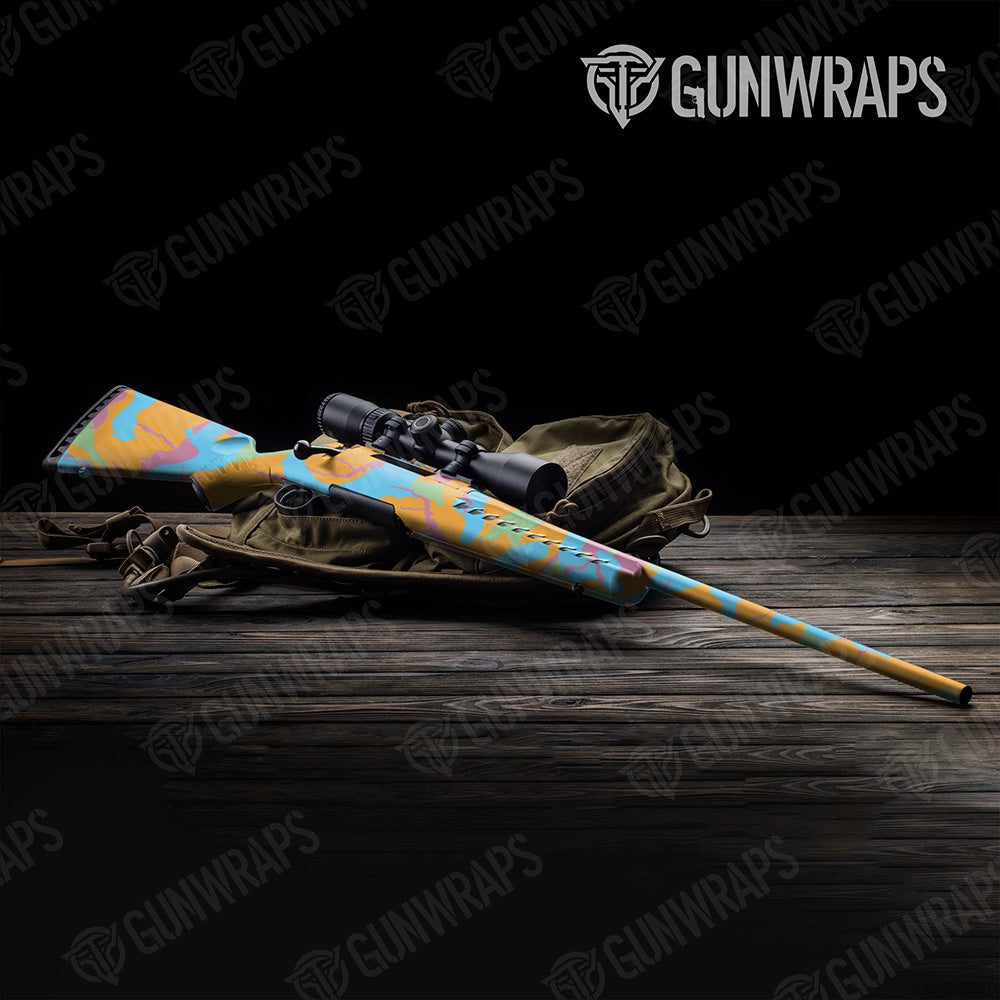 Ragged Sherbert Gun Skin Vinyl Wrap