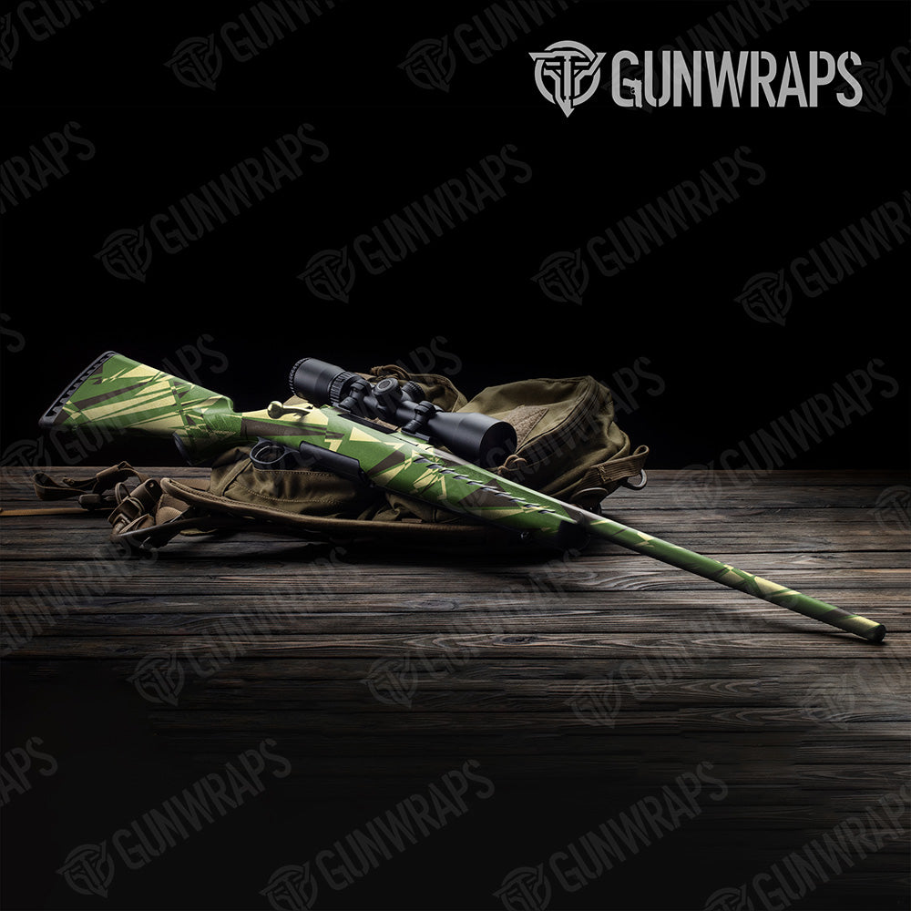 Sharp Jungle Gun Skin Vinyl Wrap