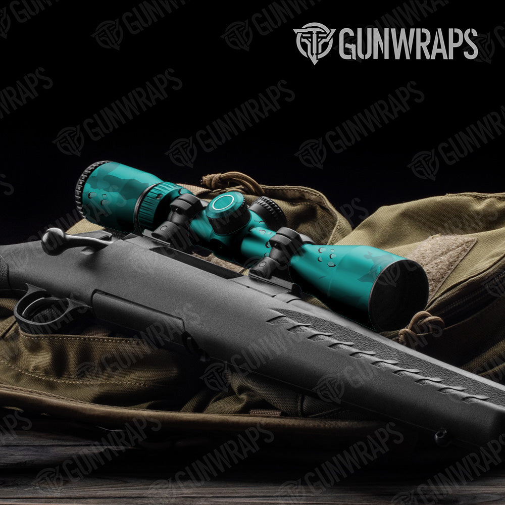 Battle Storm Elite Tiffany Blue Gun Skin Vinyl Wrap