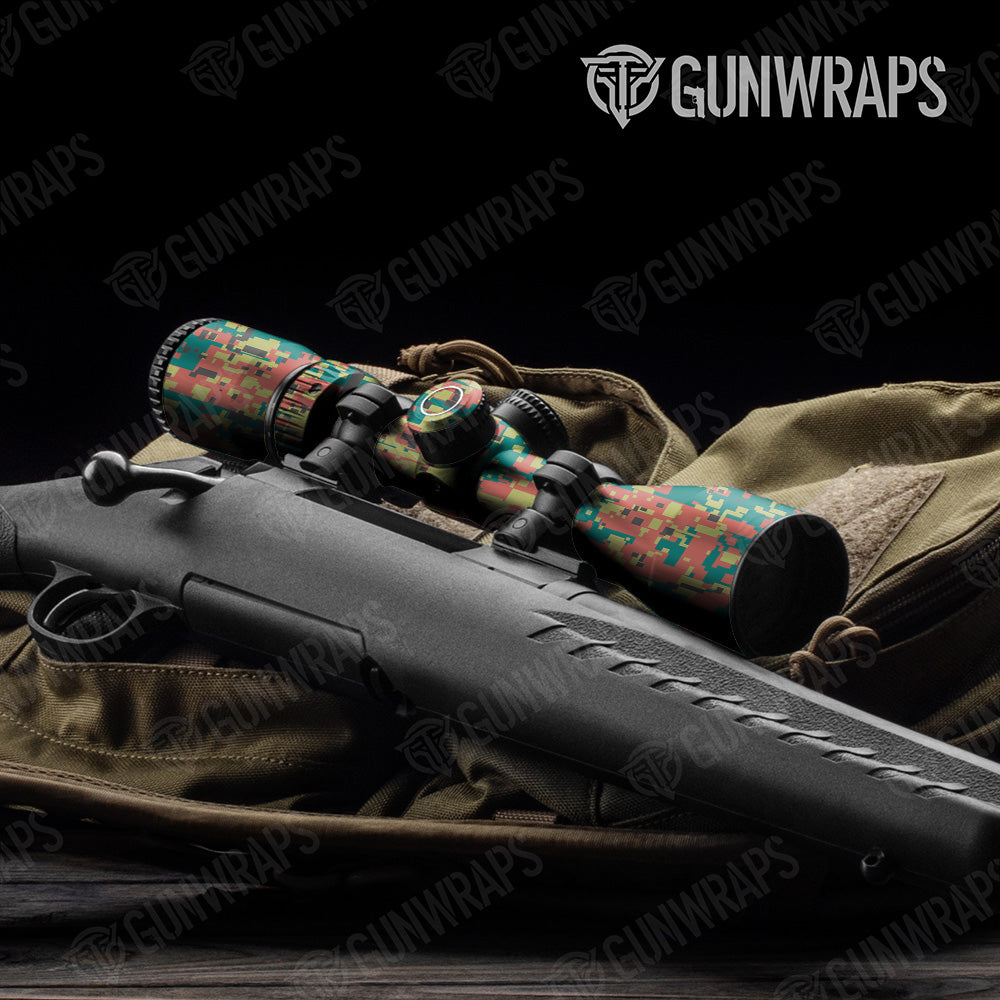 Digital Fiesta Gun Skin Vinyl Wrap