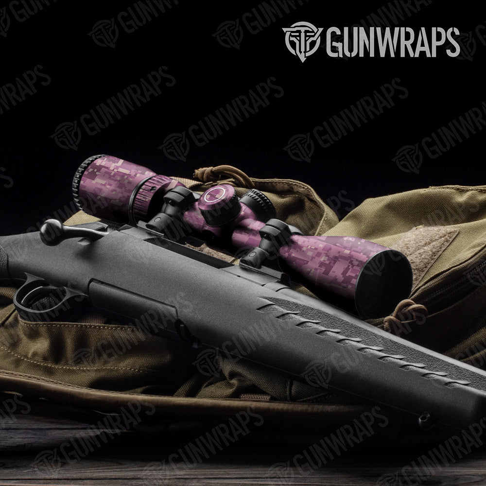 Digital Floral Gun Skin Vinyl Wrap
