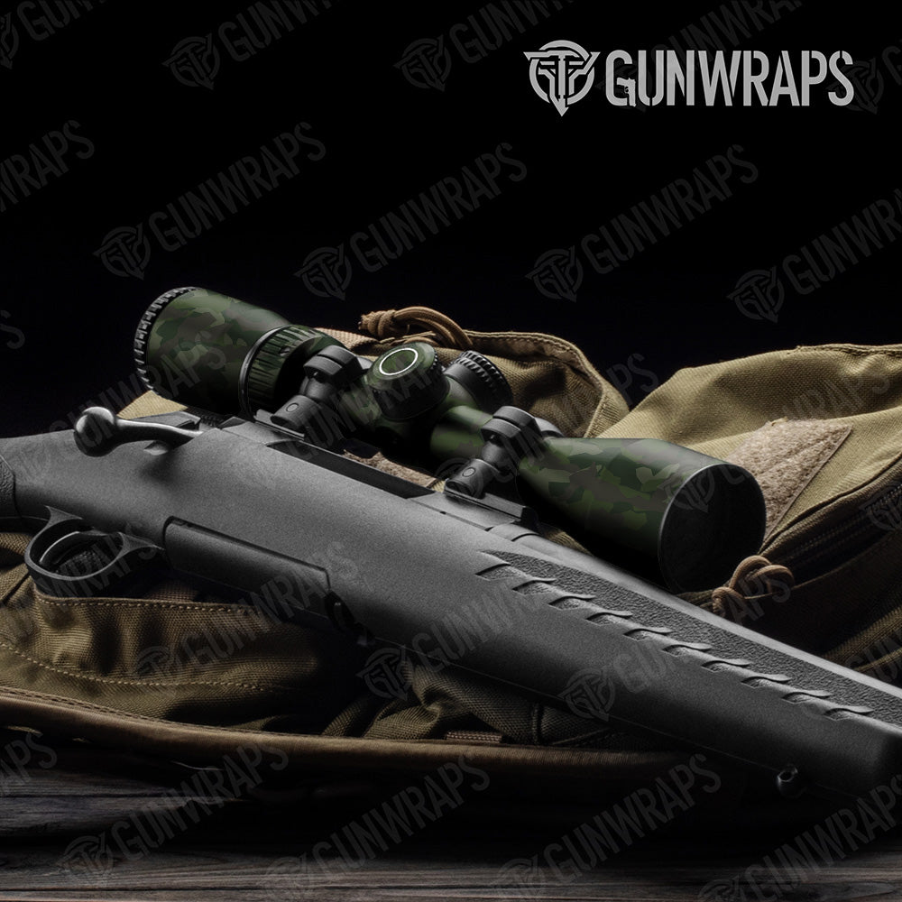 Erratic Army Dark Green Gun Skin Vinyl Wrap