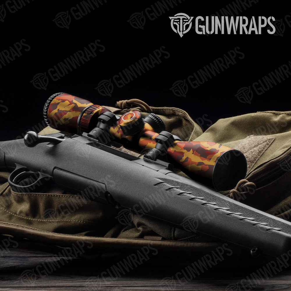 Erratic Autumn Gun Skin Vinyl Wrap