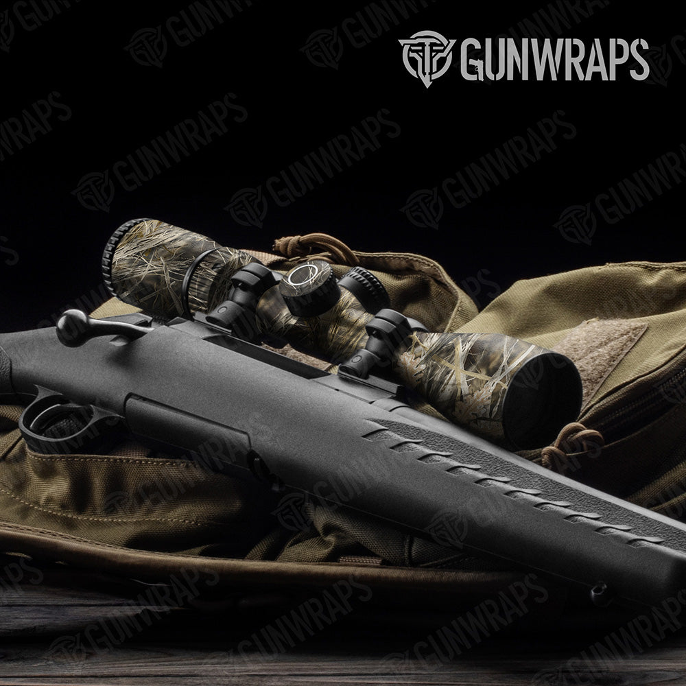 Nature Dry Grassland Gun Skin Vinyl Wrap