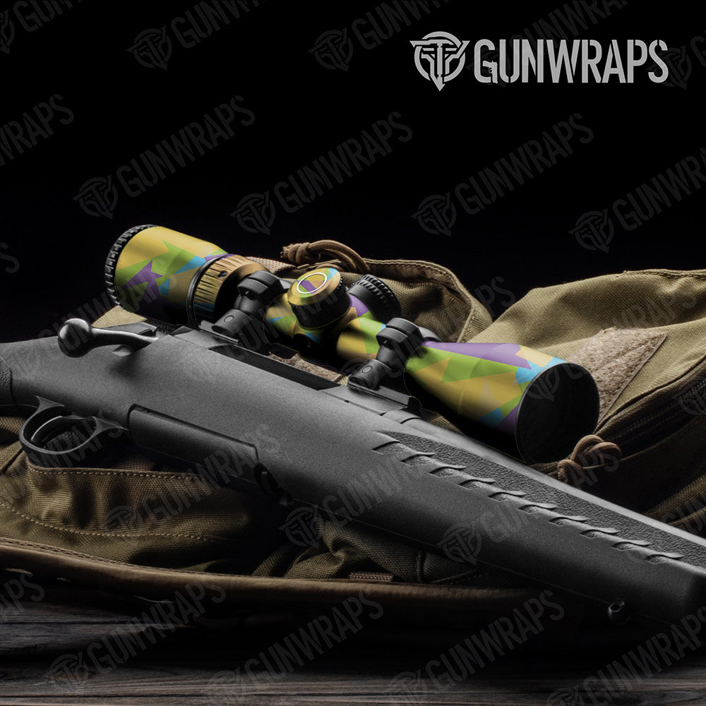 Shattered Carnival Gun Skin Vinyl Wrap