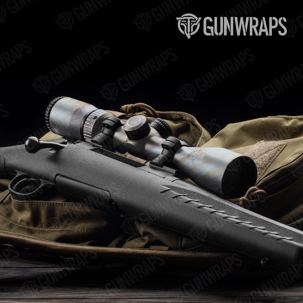 Stone Calacatta Gold Marble Gun Skin Vinyl Wrap