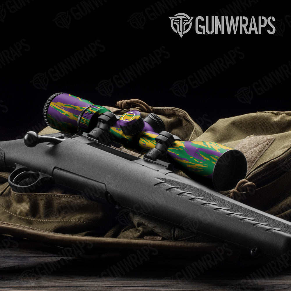 Vietnam Tiger Stripe Mardi Gras Gun Skin Vinyl Wrap