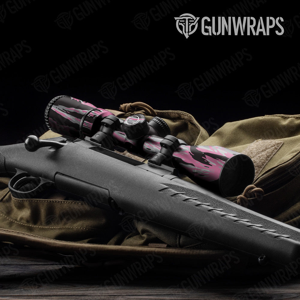Vietnam Tiger Stripe Pink Tiger Gun Skin Vinyl Wrap