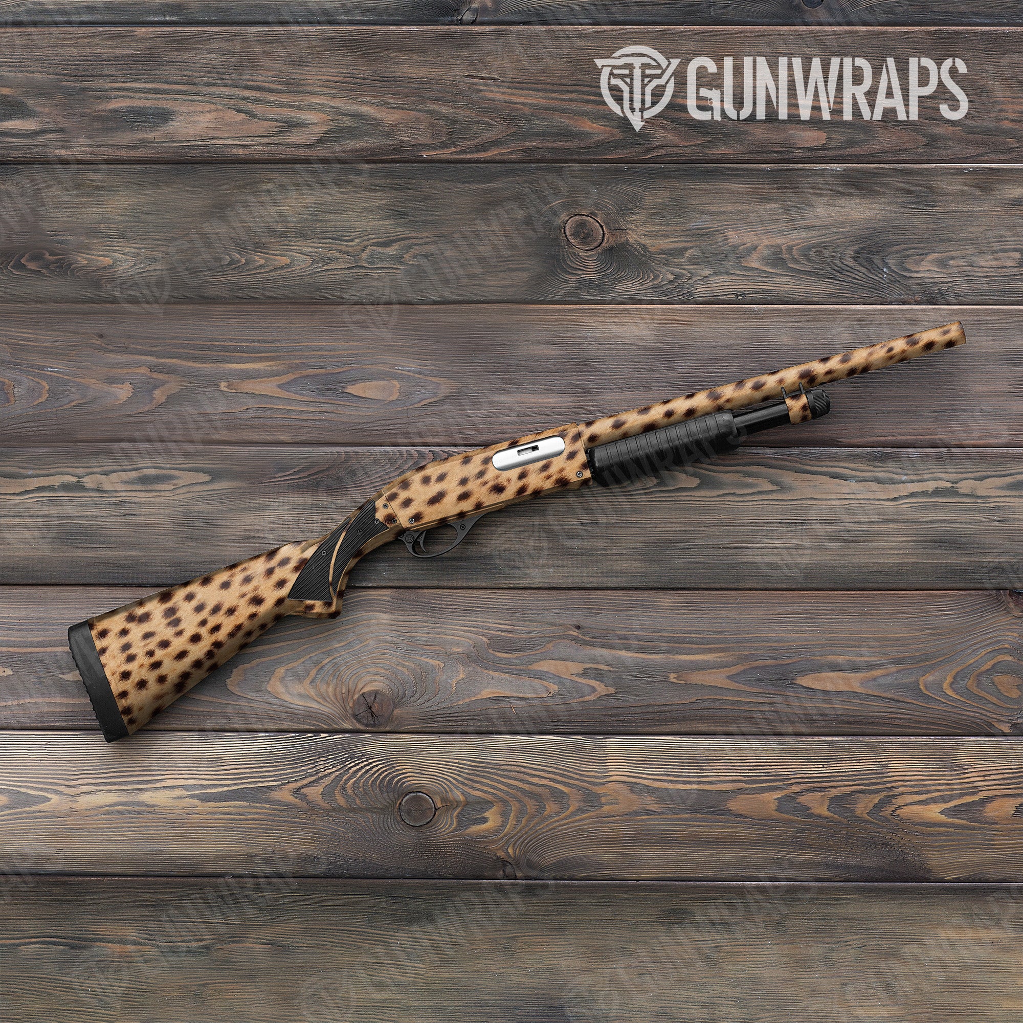 Animal Print Cheetah Gun Skin Vinyl Wrap