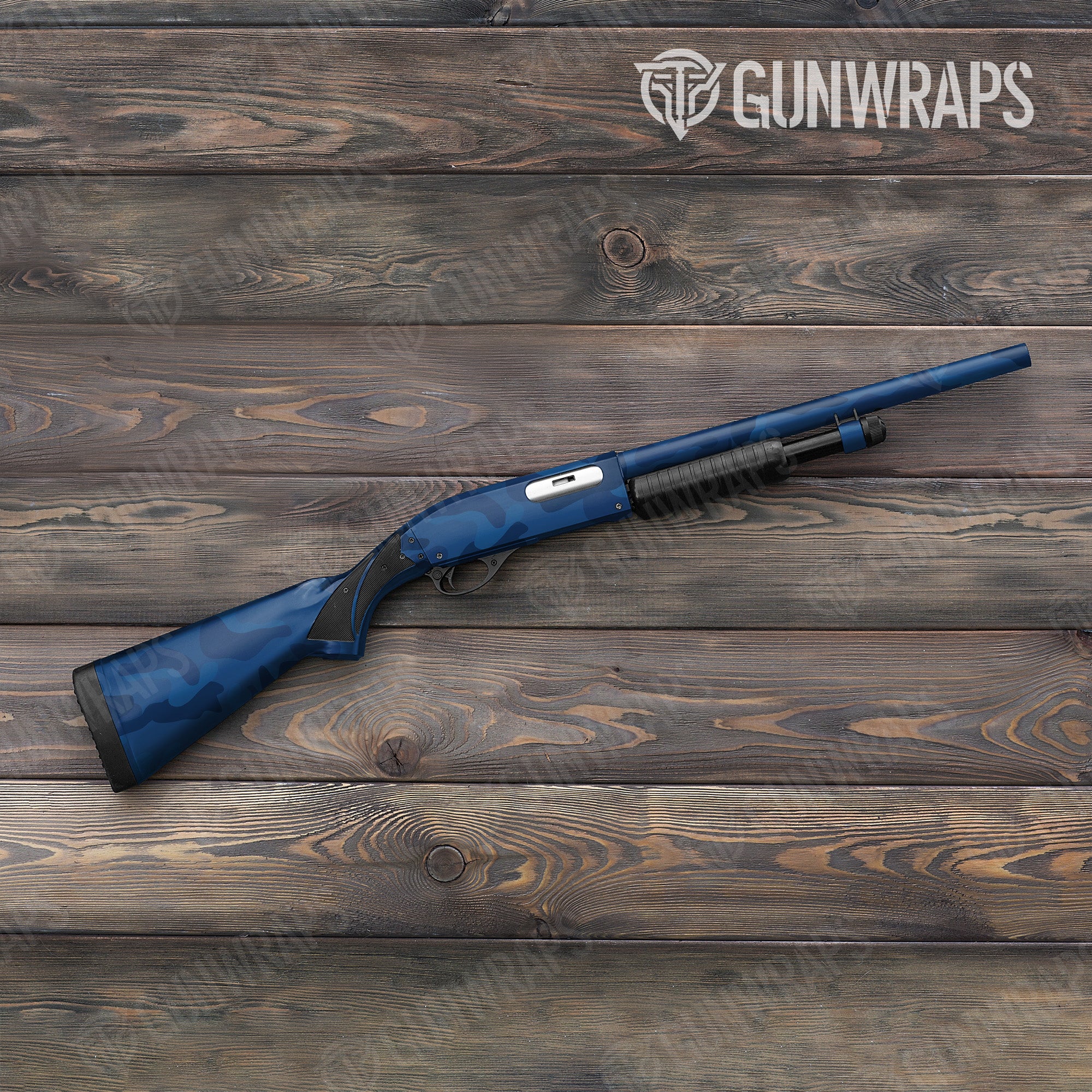 Classic Elite Blue Gun Skin Vinyl Wrap