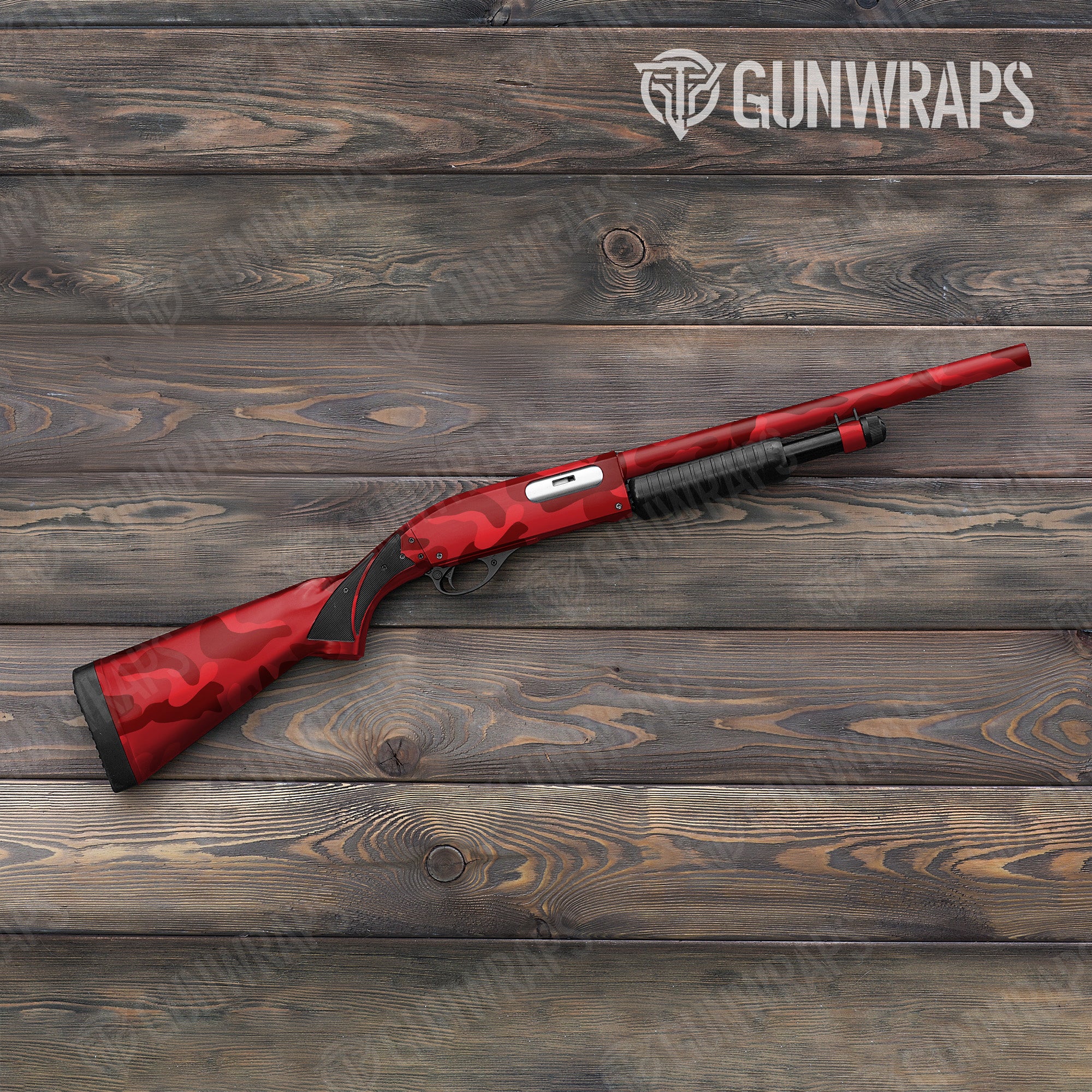 Classic Elite Red Gun Skin Vinyl Wrap