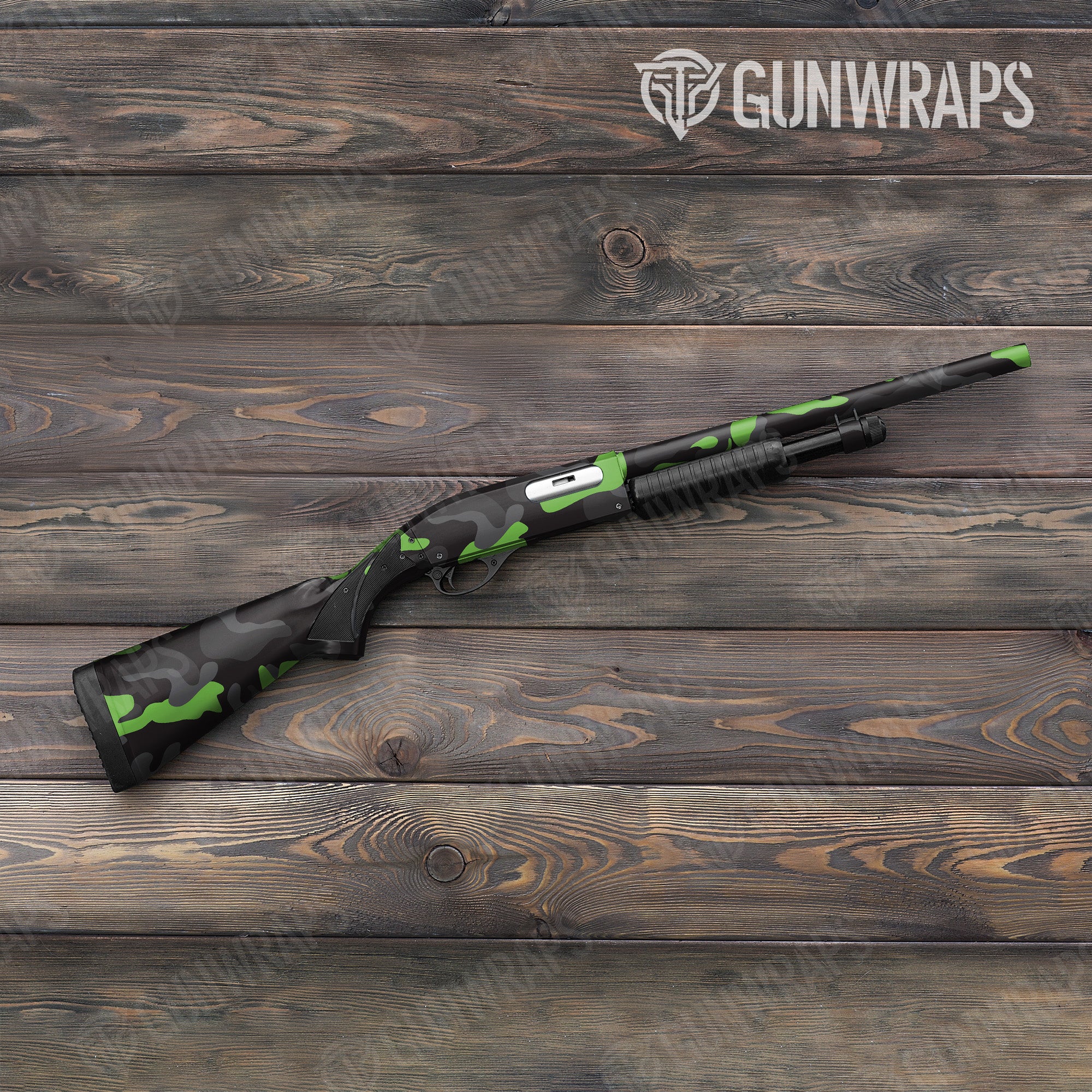 Classic Metro Green Gun Skin Vinyl Wrap