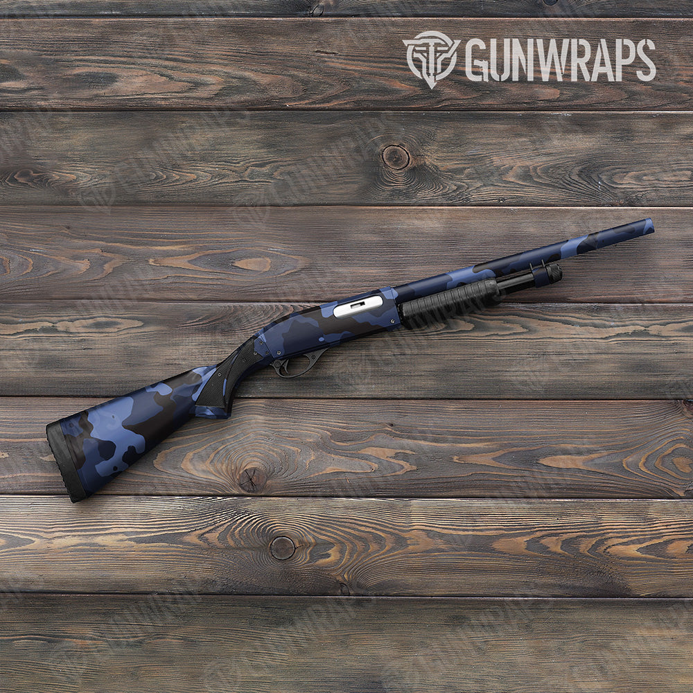 Cumulus Blue Midnight Gun Skin Vinyl Wrap