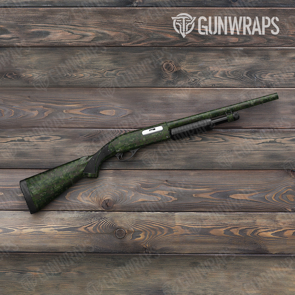 Digital Army Dark Green Gun Skin Vinyl Wrap