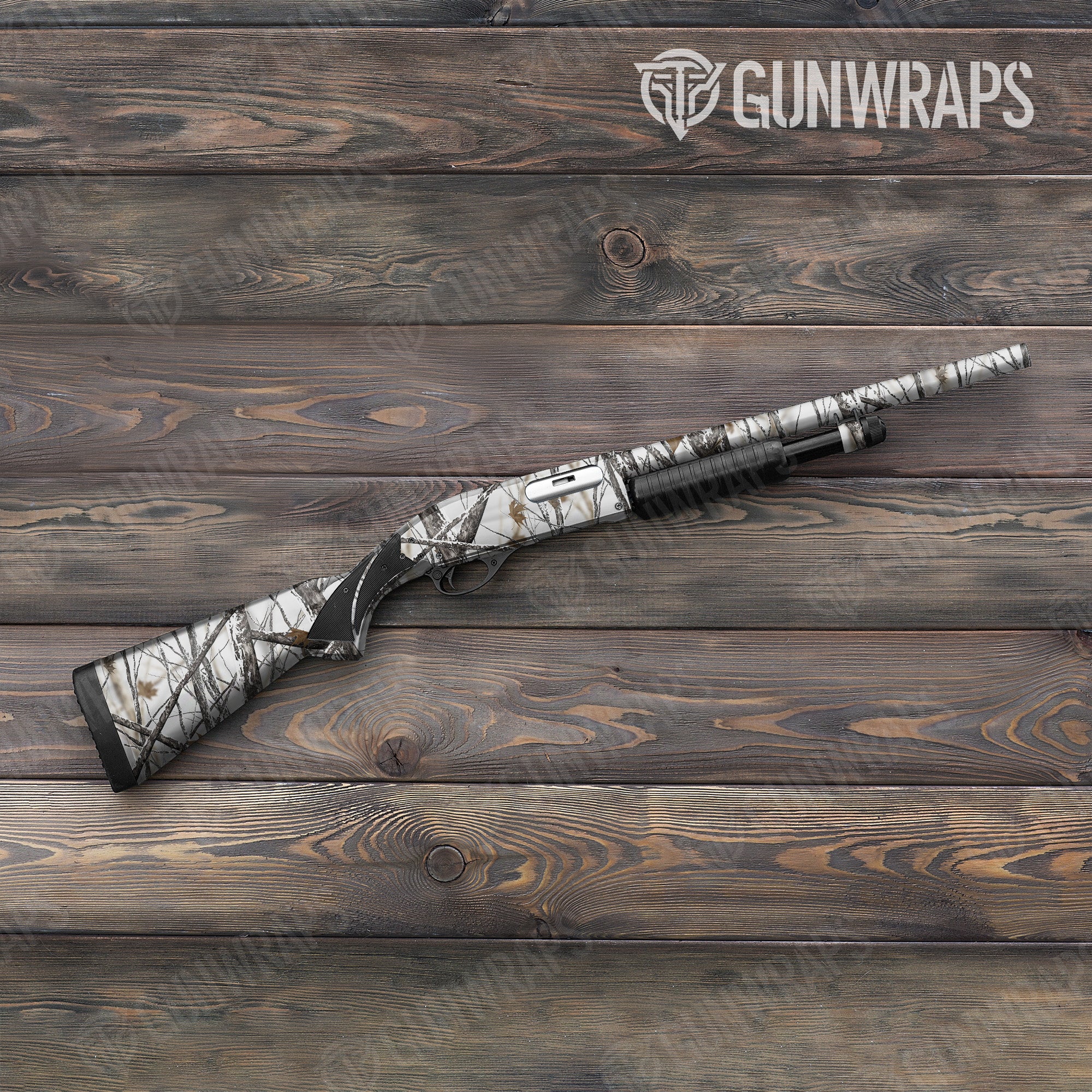 Nature Snowstorm Gun Skin Vinyl Wrap