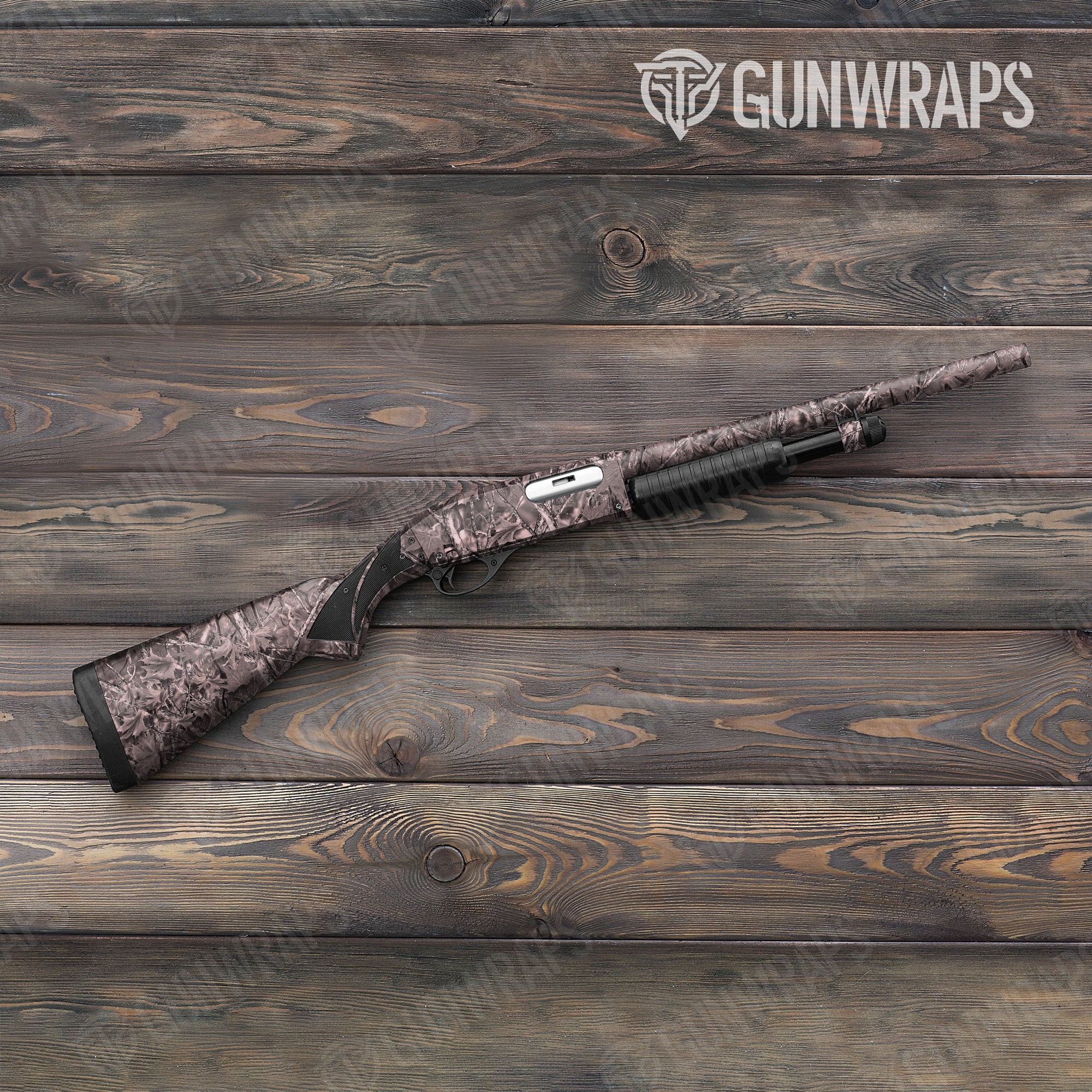 Nature Vintage Woodland Gun Skin Vinyl Wrap