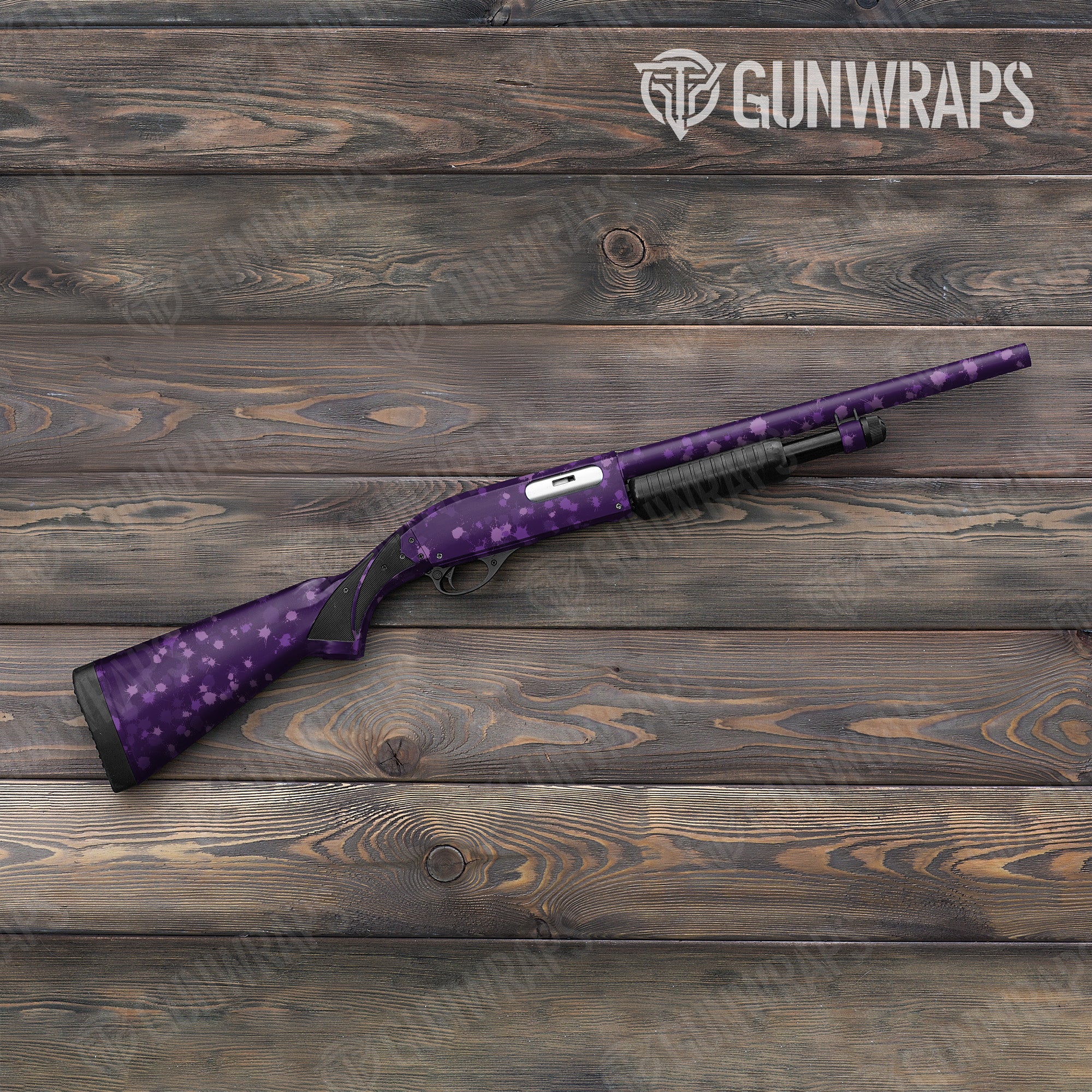 Paintball Elite Purple Gun Skin Vinyl Wrap