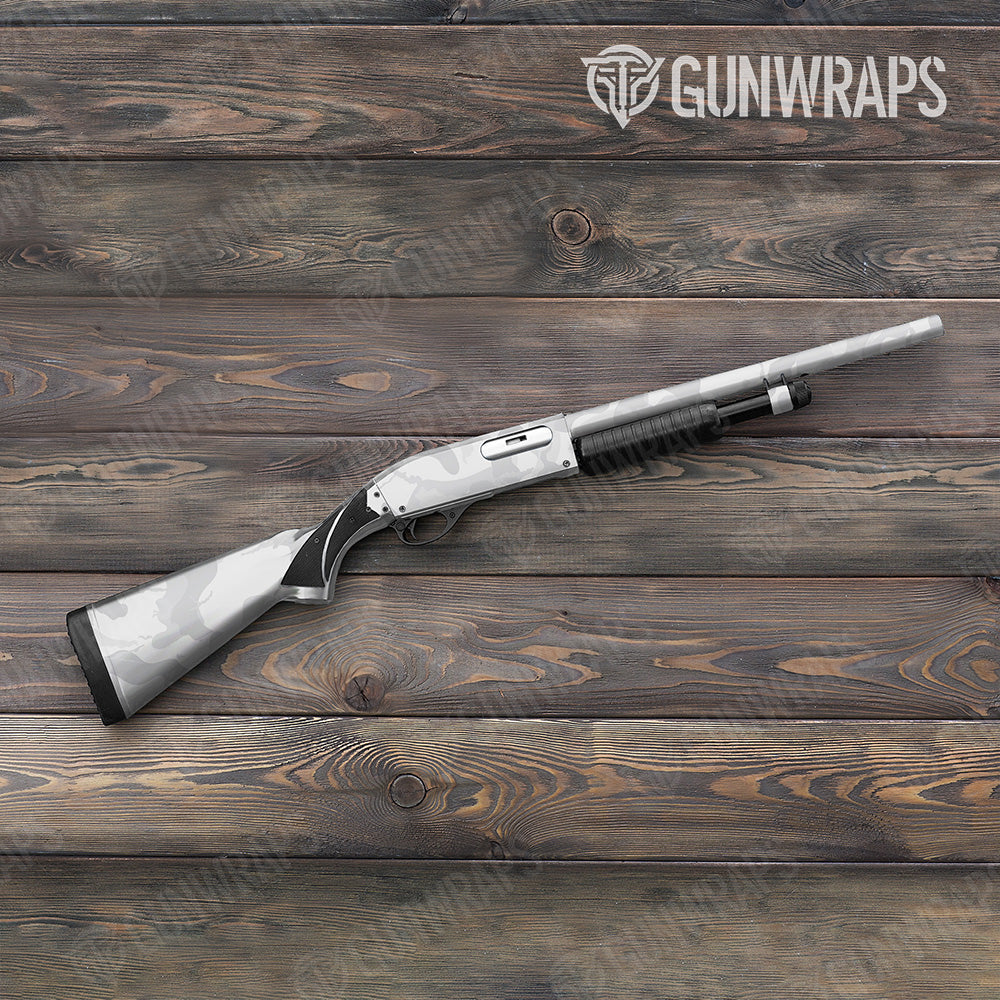 Ragged Elite White Gun Skin Vinyl Wrap