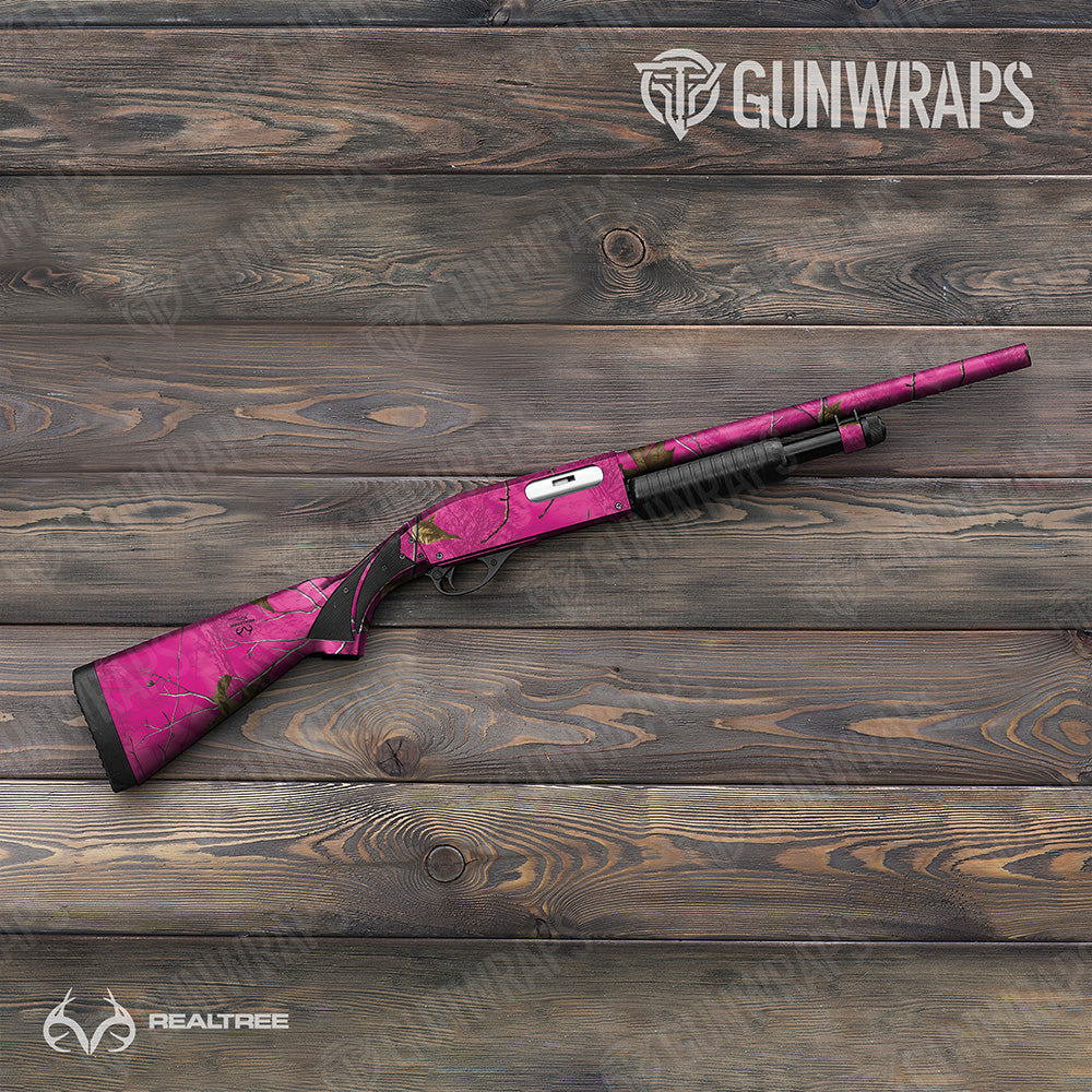 Realtree XTRA Colors Magenta Gun Skin Vinyl Wrap